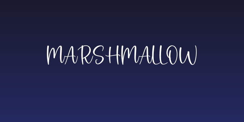 Marshmallow Social Header