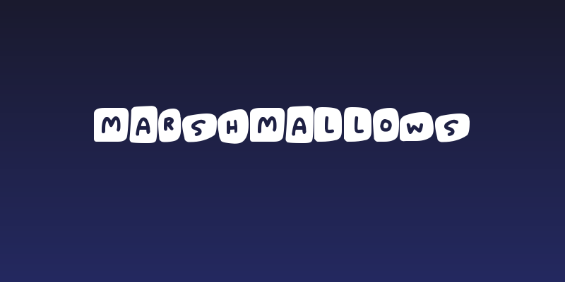 Marshmallows Social Header