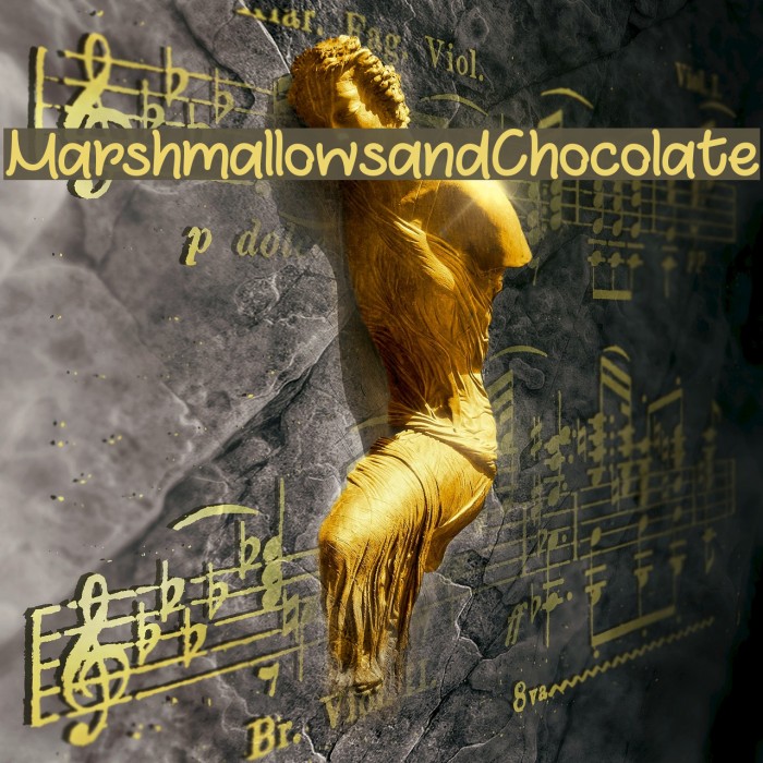 MarshmallowsandChocolate Font examples