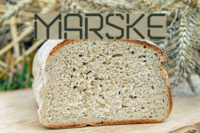 Marske Font examples