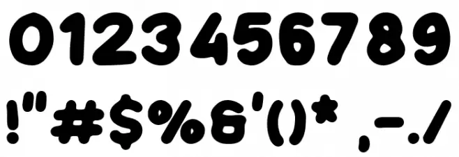 Marsmelloe Font OTHER CHARS