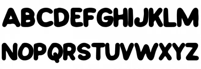 Marsmelloe Шрифта ВЕРХНИЙ