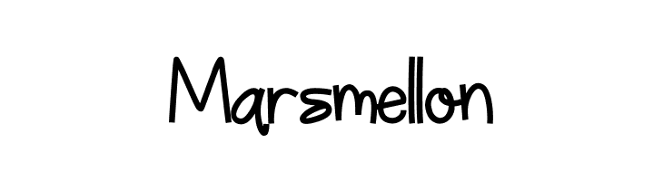 Marsmellon  Скачать бесплатные шрифты