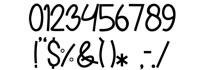 Marsmellon Font OTHER CHARS