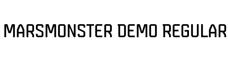 Marsmonster Demo Regular Font