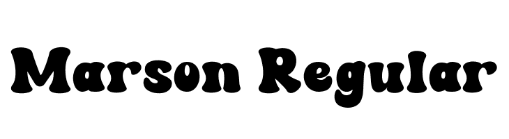 Marson Regular  Скачать бесплатные шрифты