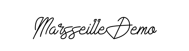 Marsseille Demo  Frei Schriftart Herunterladen