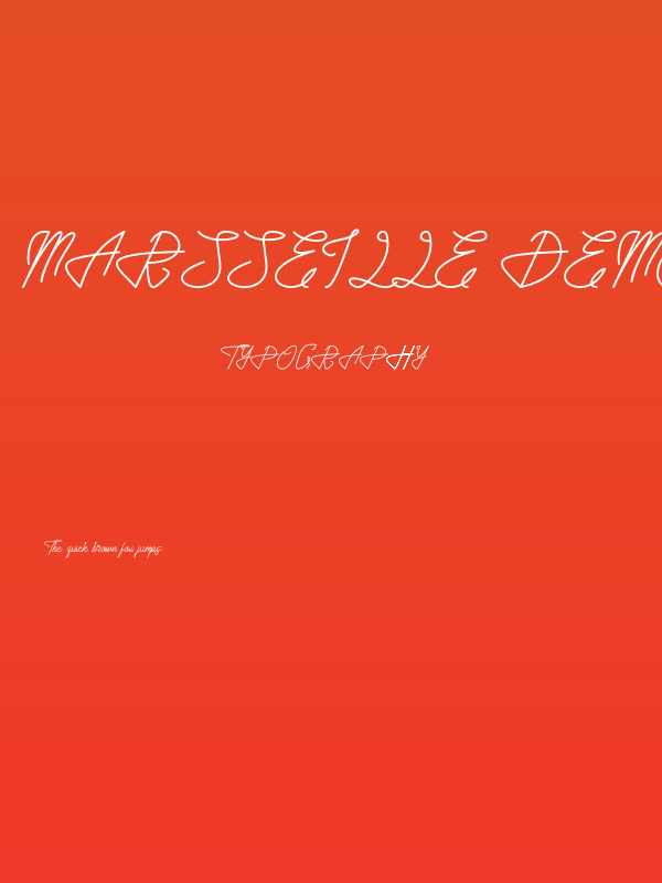 Marsseille Demo Poster