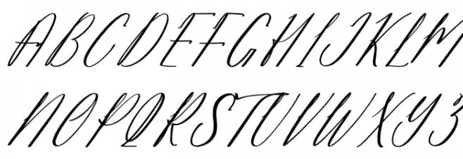 Marstezio DEMO VERSION Italic Schriftart Gro&szlig;