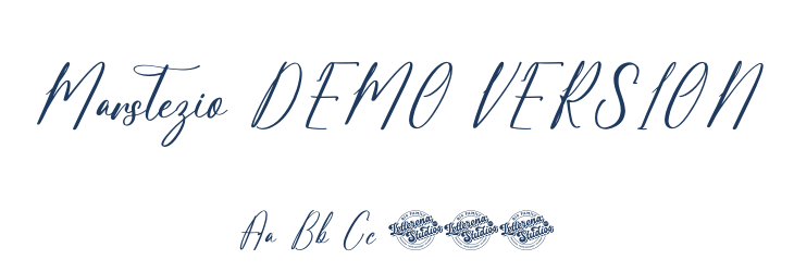 Marstezio DEMO VERSION Font Preview