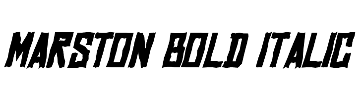 Marston Bold Italic  لخطوط تنزيل