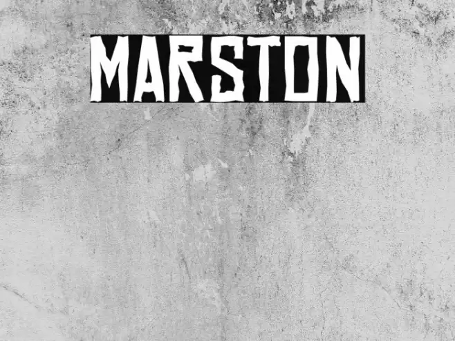 Marston Font examples