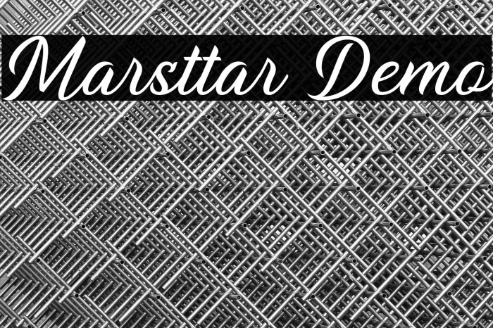 Marsttar Demo Example 2