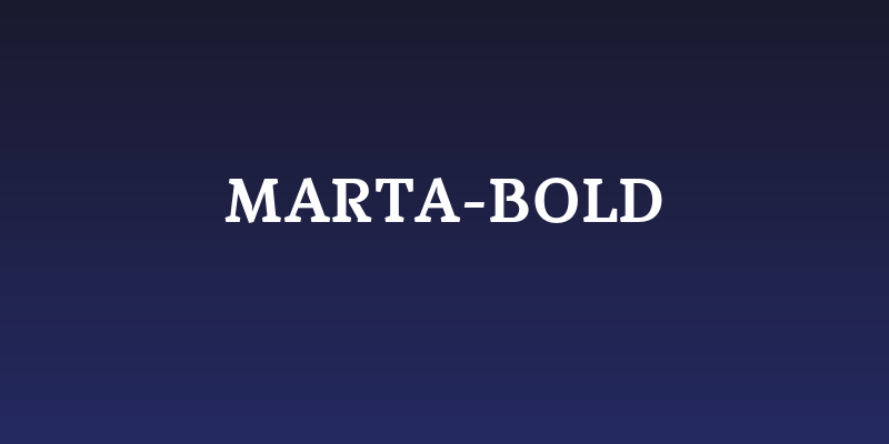 Marta-Bold Social Header