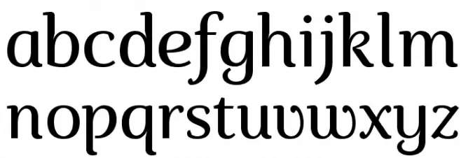 Marta-Italic Caratteri MINUSCOLO