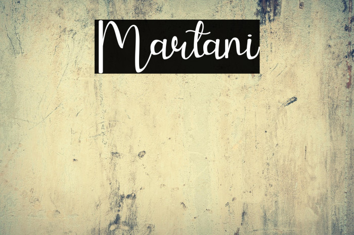 Martani Example 2