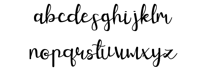 Martani Font LOWERCASE