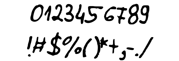 MartavanEck_Font Font OTHER CHARS
