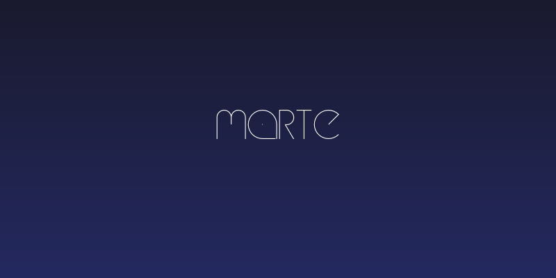 Marte Social Header