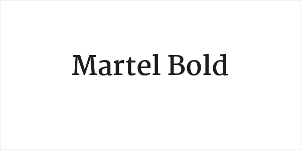 Martel Bold Logo