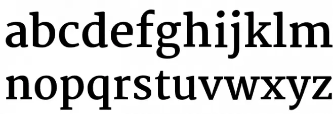 Martel Bold 字体 小写