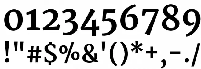 Martel ExtraBold Font OTHER CHARS