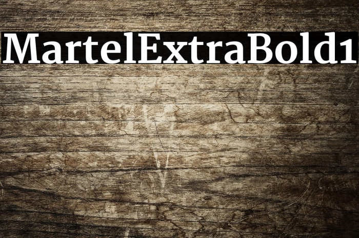 Martel ExtraBold1 Example 3
