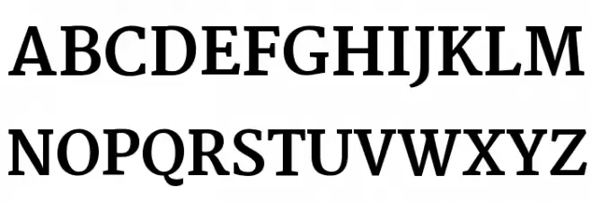 Martel ExtraBold フォント 大文字