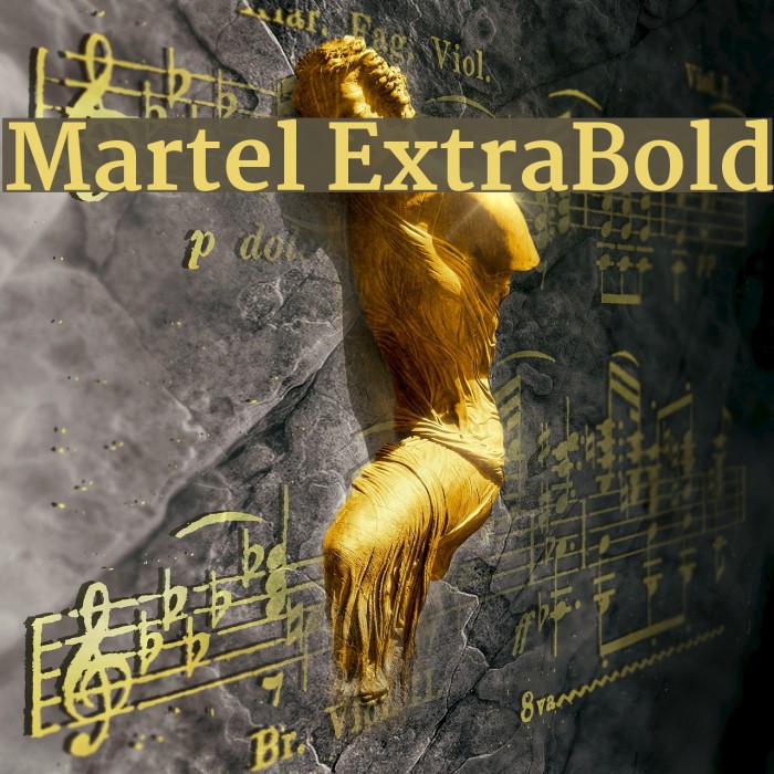 Martel ExtraBold Font examples
