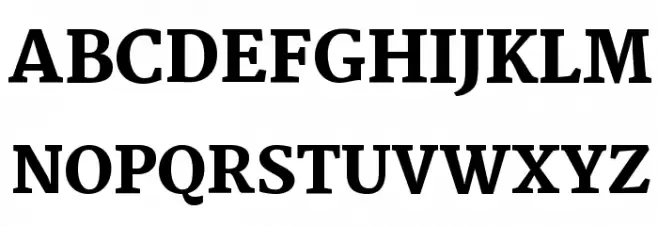 Martel Heavy Schriftart Groß