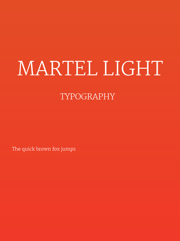 Martel Light Poster