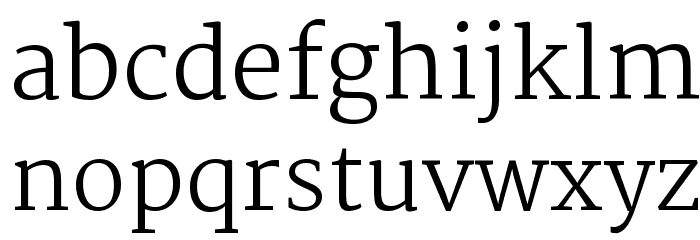 Martel Light Font LOWERCASE