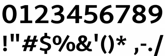 Martel Sans Bold Font OTHER CHARS