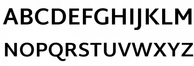 Martel Sans Bold Fonte MAIÚSCULAS