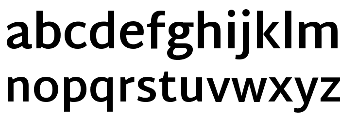 Martel Sans Bold Font LOWERCASE