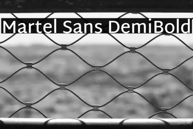 Martel Sans DemiBold Example 1