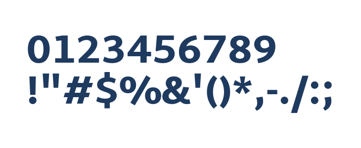 Martel Sans ExtraBold Other Characters