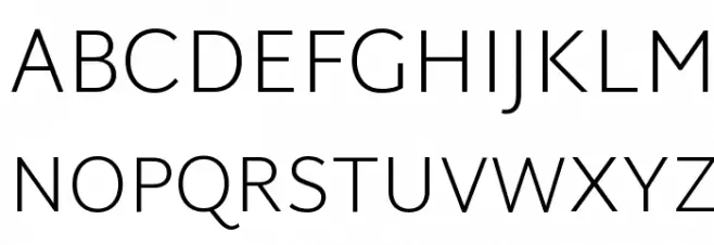 Martel Sans ExtraLight 字体 大写