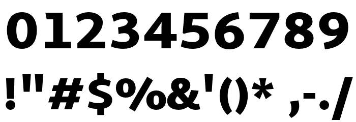 Martel Sans Heavy Font OTHER CHARS