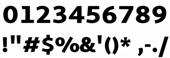 Martel Sans Heavy Font OTHER CHARS