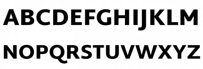 Martel Sans Heavy フォント 大文字