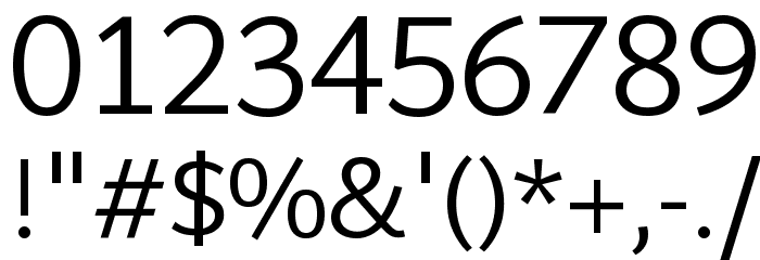 Martel Sans Light Font OTHER CHARS