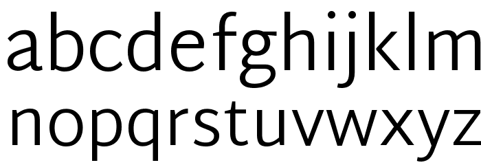 Martel Sans Light Font LOWERCASE