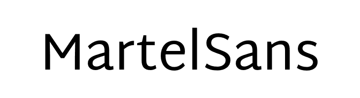 Martel Sans  Frei Schriftart Herunterladen