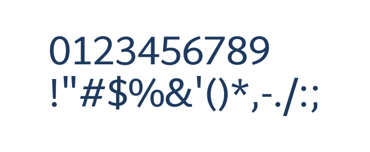 Martel Sans Other Characters