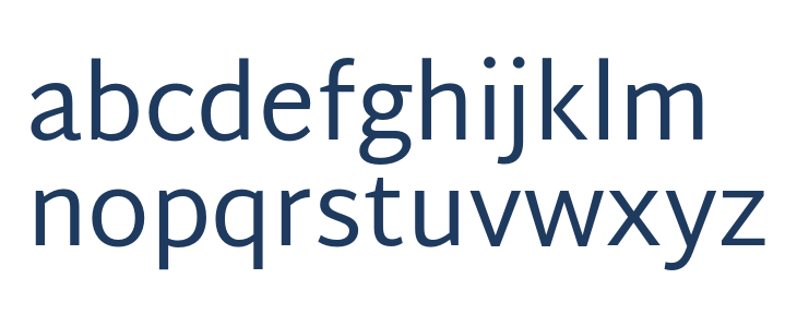 Martel Sans Lowercase