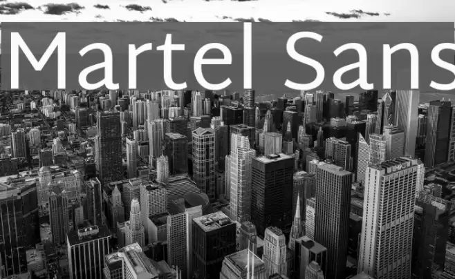Martel Sans Font examples