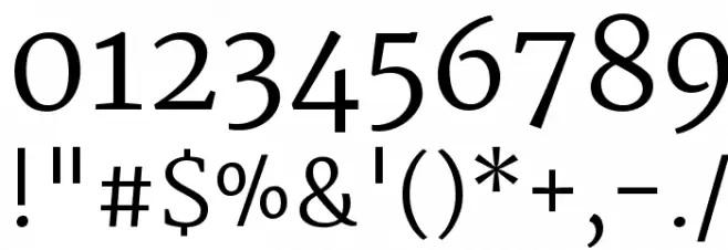 Martel Font OTHER CHARS