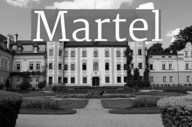 Martel Font examples