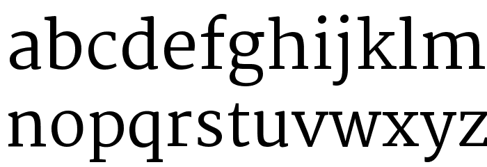 Martel Font LOWERCASE